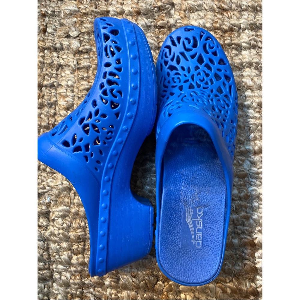 Dansko Pippa Clog Sz. 38 Royal Blue - image 2